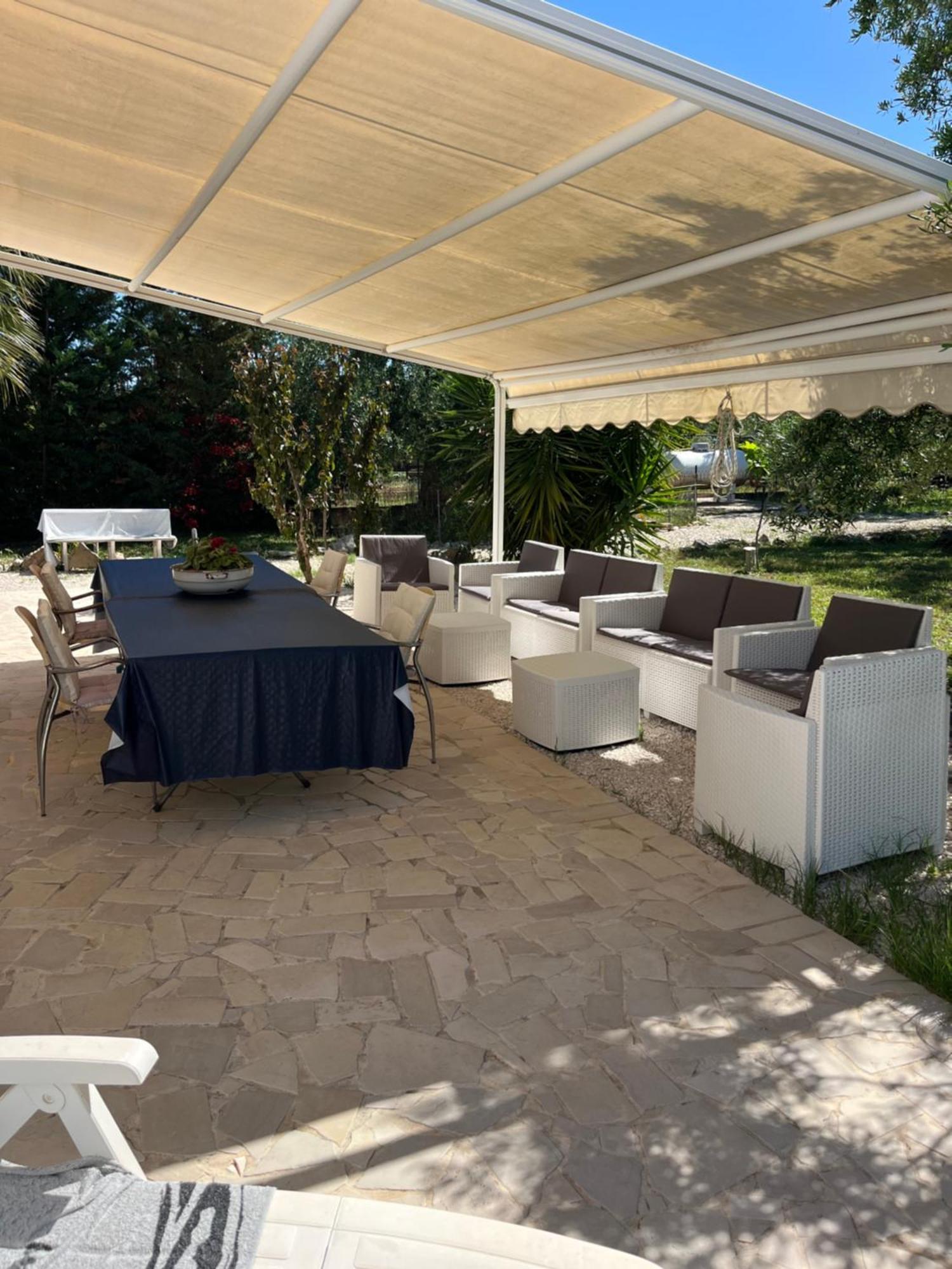 B&B Villa Mediterranee Con Parking Space Trani Exterior photo